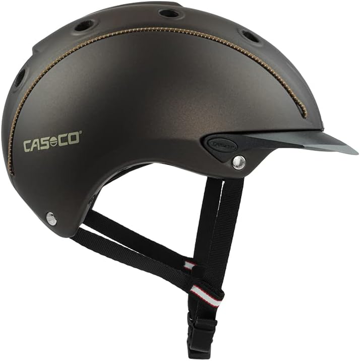 bombe équitation Casco MistralL-1 de couleur marron
