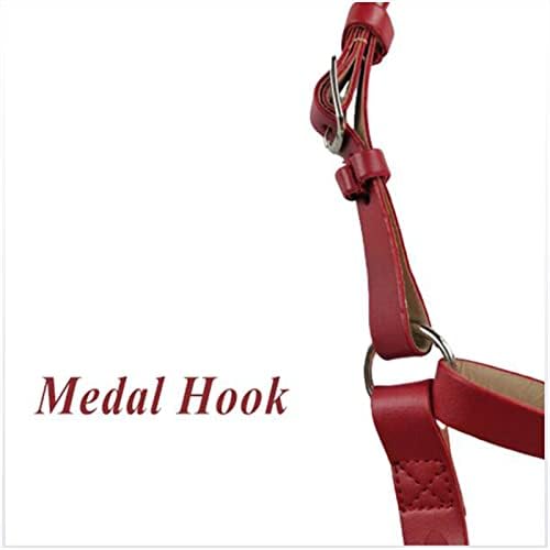 Brides pour cheval - Rênes d'équitation en cuir rembourrées - Boucle de joue simple - Accessoires de course de cheval - Taille ajustable (noir) – Image 5