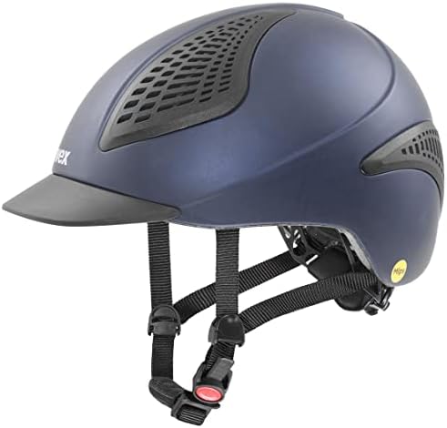 Casque d’équitation uvex Exxential II MIPS pour Hommes et Femmes - Léger et sécuritaire avec système MIPS - Ajustement personnalisé de la taille